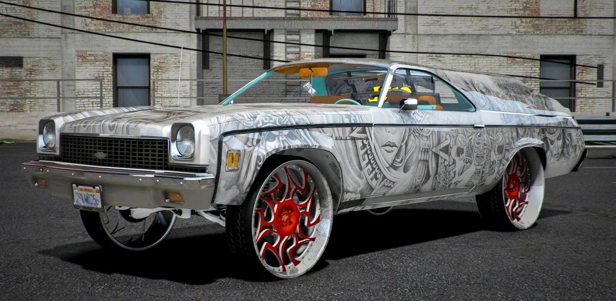 Chevy El Camino Donk 1973 | Owl Frost