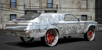 Chevy El Camino Donk 1973 | Owl Frost