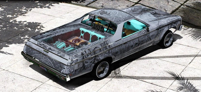Chevy El Camino Lowrider | Owl Frost