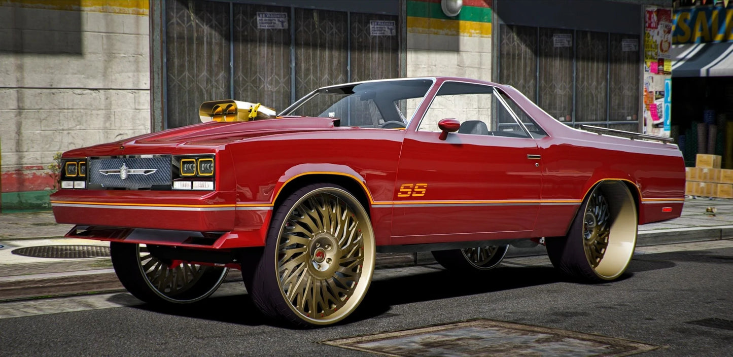 Chevy El Camino On Forgiato | DDC Cars