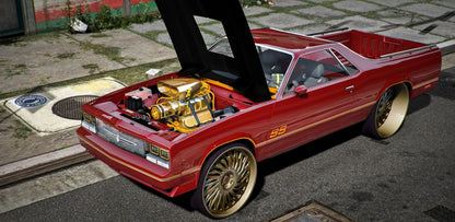 Chevy El Camino On Forgiato | DDC Cars