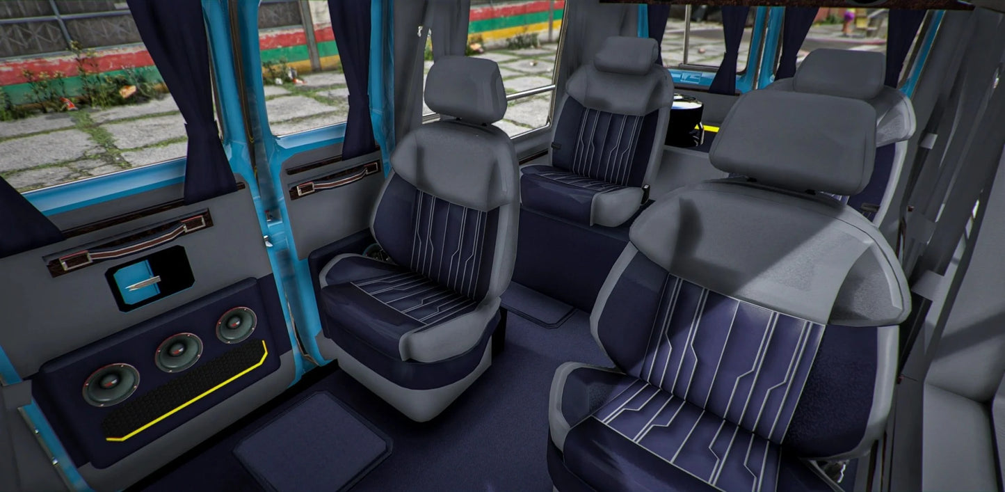 Chevy G20 Donk (6 Seater) | One Deep