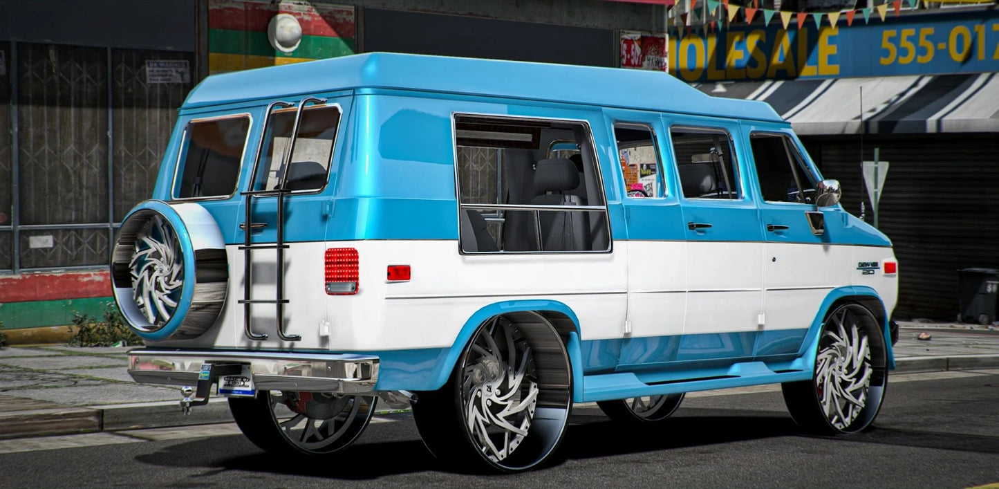 Chevy G20 Donk (6 Seater) | One Deep