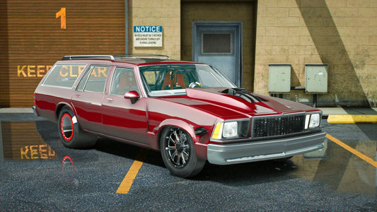 Chevy Malibu Turbo Wagon Drag | Unknown
