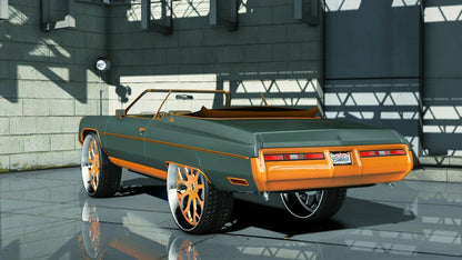 Chevy Impala 1972 Drop Donk | HeavyF