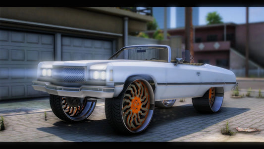 Chevy Impala Droptop On Glo Forged Rims | GF Garage