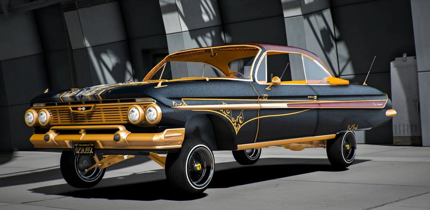Chevy Impala Lowrider 1961 | Owl Frost