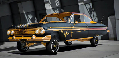 Chevy Impala Lowrider 1961 | Owl Frost