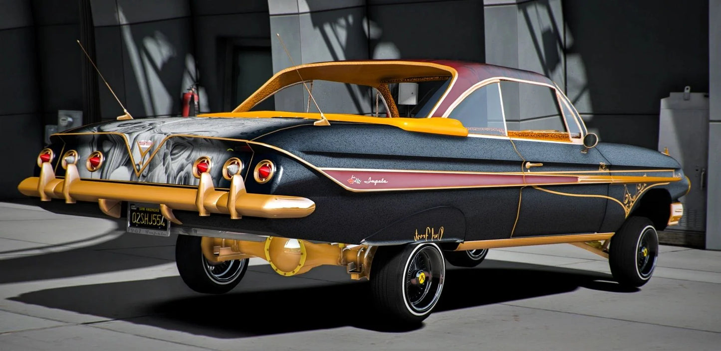 Chevy Impala Lowrider 1961 | Owl Frost