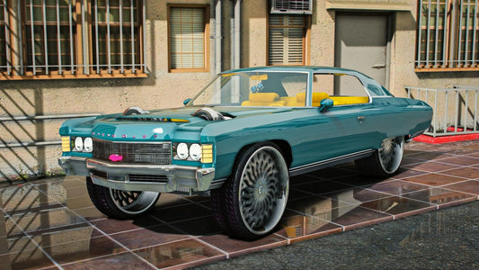 Chevy Impala Twin Turbo Donk 1971 | Heat