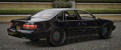 Chevy Impala Wrapped 1996 Donk | Krazy Custom