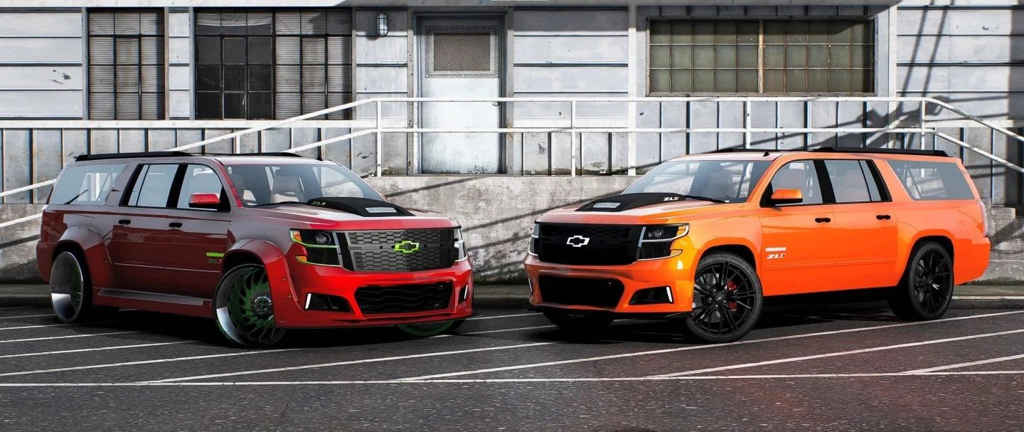Chevrolet Suburban ZL1 Widebody On Big Rims | RiviX | Tuned