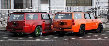 Chevrolet Suburban ZL1 Widebody On Big Rims | RiviX | Tuned