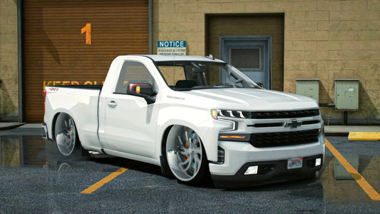 Chevy Silverado 2021 Singlecab Bagged | VC