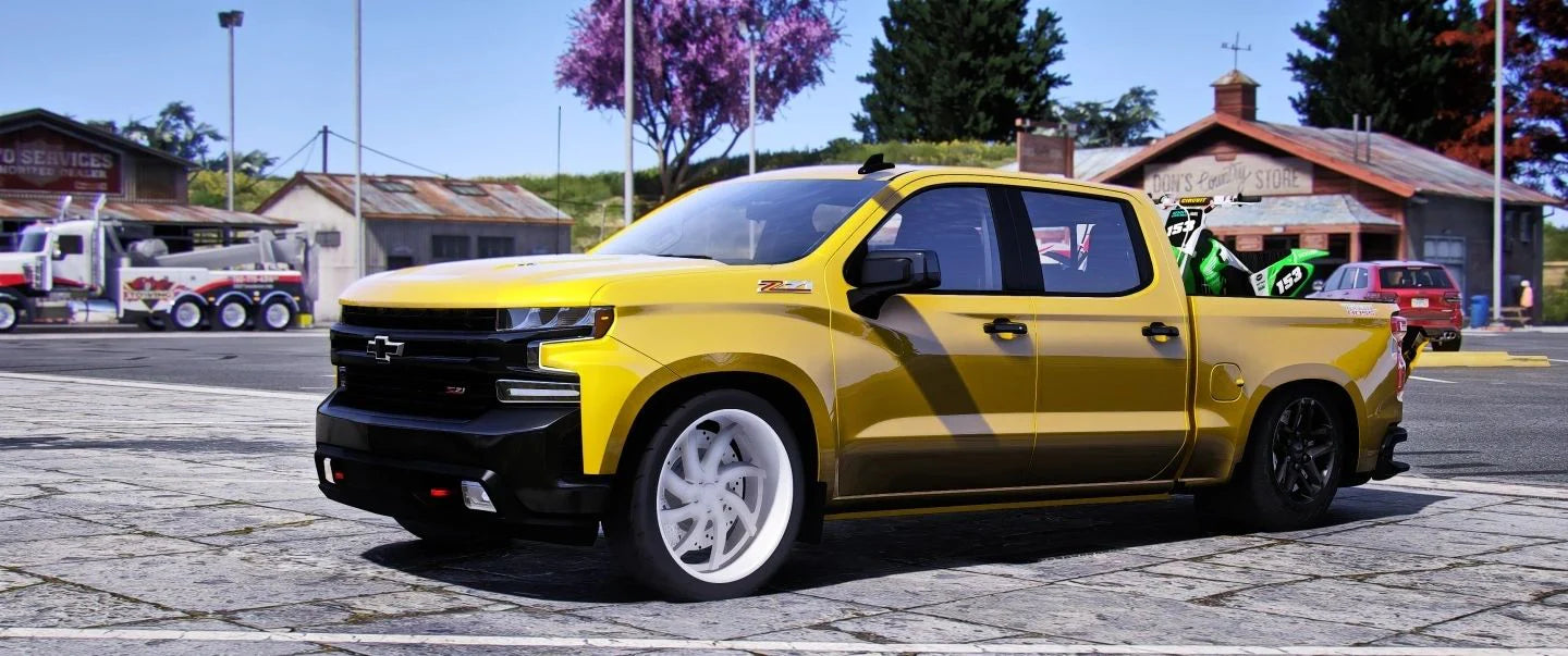 Chevy Silverado 2020 with bikes | Bunny