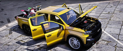 Chevy Silverado 2020 with bikes | Bunny