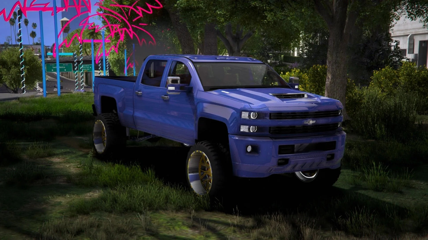 Chevrolet Silverado 2500HD LTZ Duramax Turbo Charged | Twin Builds