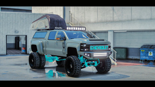 Chevy Silverado Camper | Bagged Custom