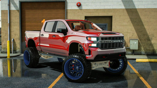 Chevy Silverado Z71 Trail Boss 2020 lifted | LittleG