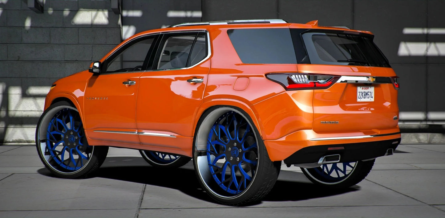 Chevy Travese 2021 Donk | GZ Customs