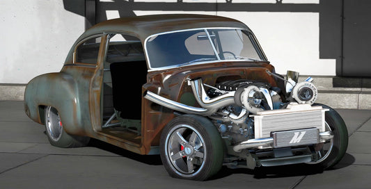 Chevy Twin Turbo Swapped Hot Rod | WC Customs