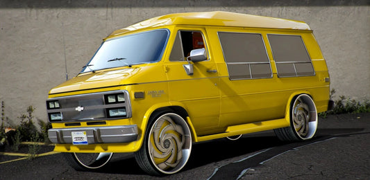 Chevy Van G20 on Floats | Ismackzi
