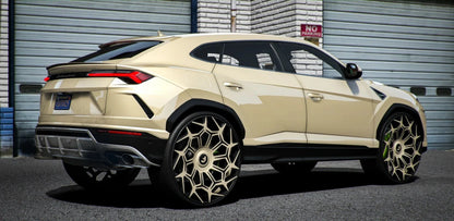 Cj On 32's Lamborghini Urus | Ismackzi