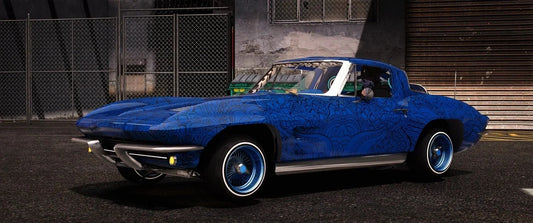 Corvette 1963 Lowrider | Owl Frost