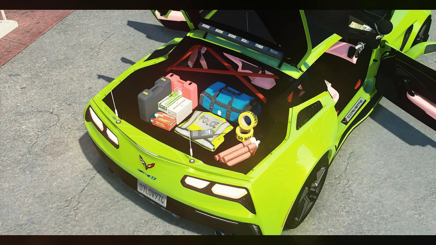 [Non ELS] Corvette ZR1 Police | Leo