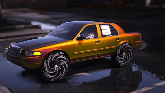 Crown Vic On Azaras With 2020 Mercedes-Benz interior | PNUT CUSTOMS