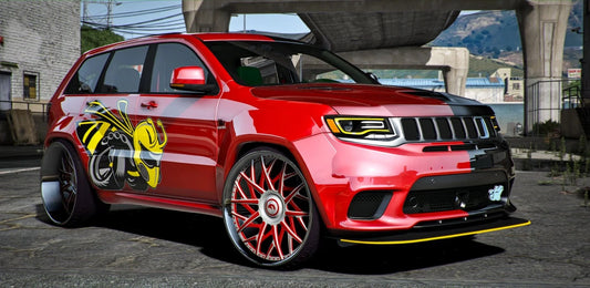 Custom 1320 Scatpack 2 Tone Jeep Grand Cherokee Trackhawk On Forgiatos | Donk Boyz
