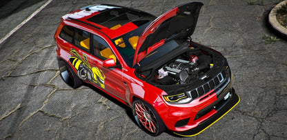 Custom 1320 Scatpack 2 Tone Jeep Grand Cherokee Trackhawk On Forgiatos | Donk Boyz