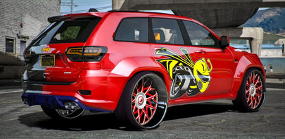 Custom 1320 Scatpack 2 Tone Jeep Grand Cherokee Trackhawk On Forgiatos | Donk Boyz