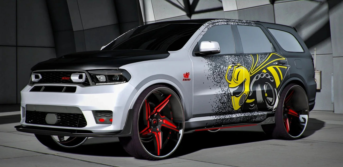 Custom 1320 Scatpack Dodge Durango SRT Hellcat On Forgiatos | Scat Builds