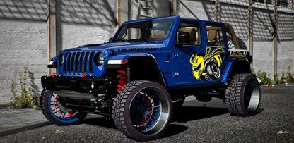 Custom 1320 Scatpack Jeep Rubicon 4x4 On Forgiatos Rims | PN Customs