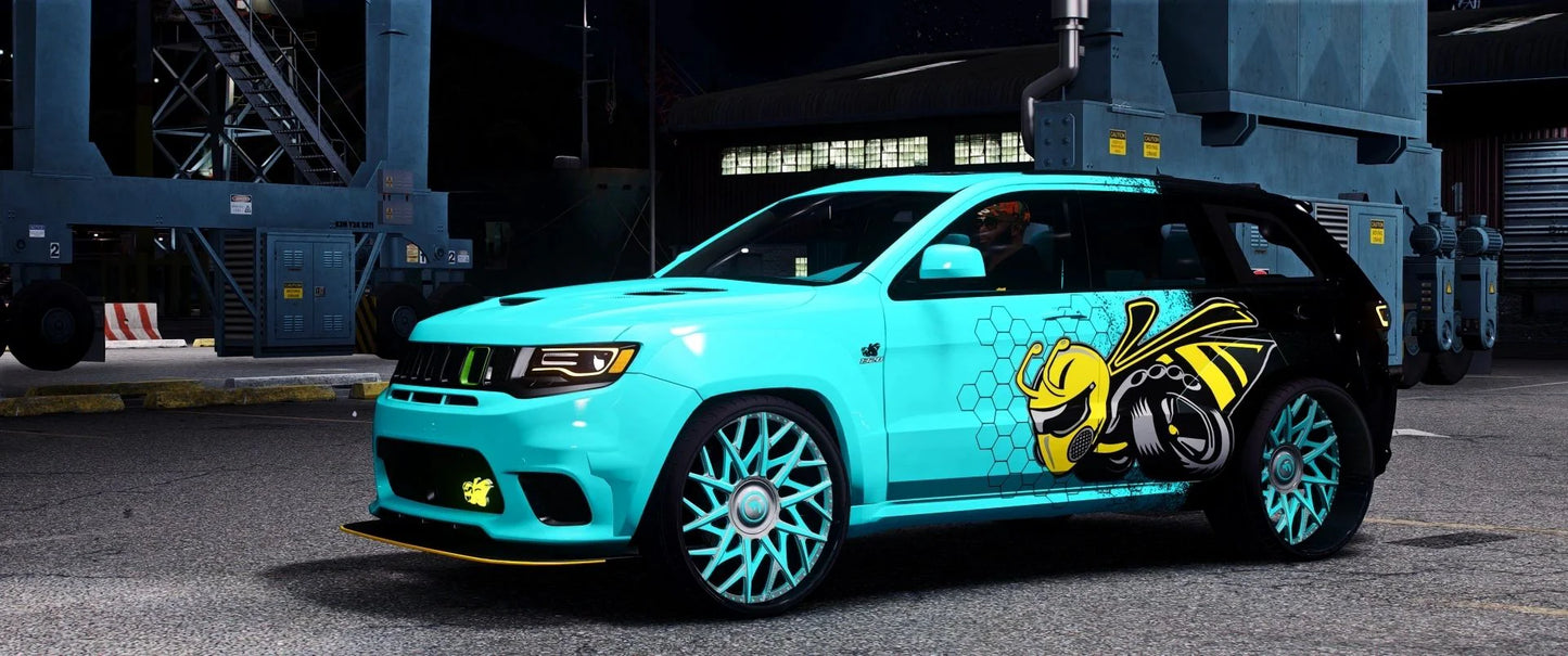 Custom 1320 Scatpack Jeep Grand Cherokee Trackhawk On Forgiatos | Donk Boyz