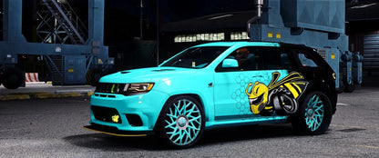 Custom 1320 Scatpack Jeep Grand Cherokee Trackhawk On Forgiatos | Donk Boyz