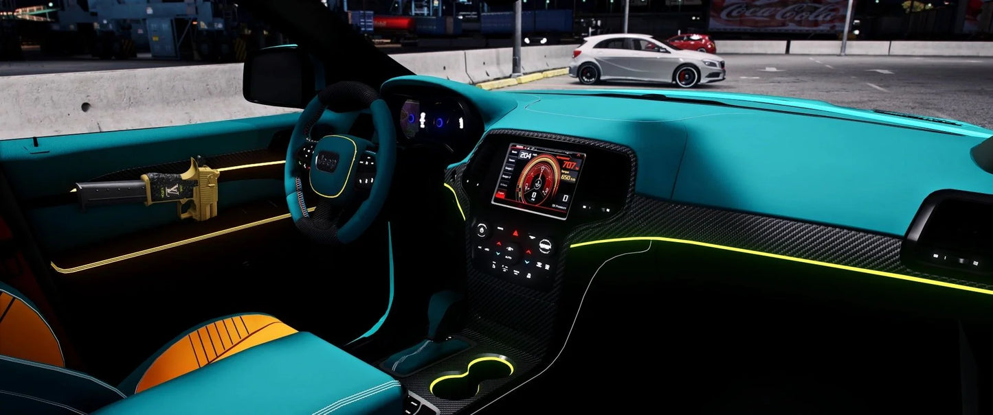 Custom 1320 Scatpack Jeep Grand Cherokee Trackhawk On Forgiatos | Donk Boyz