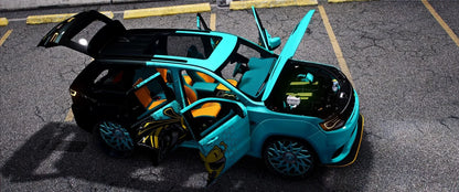 Custom 1320 Scatpack Jeep Grand Cherokee Trackhawk On Forgiatos | Donk Boyz