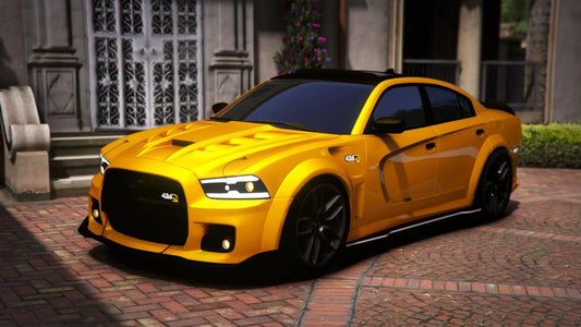 Custom 2014 Dodge Charger 426 Ghoul Hellephant Replica (Animated Sunroof) | 4K Customs