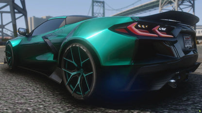 Custom 2021 Chevrolet Corvette AeroVette C8 Autoroof | 4K Customs