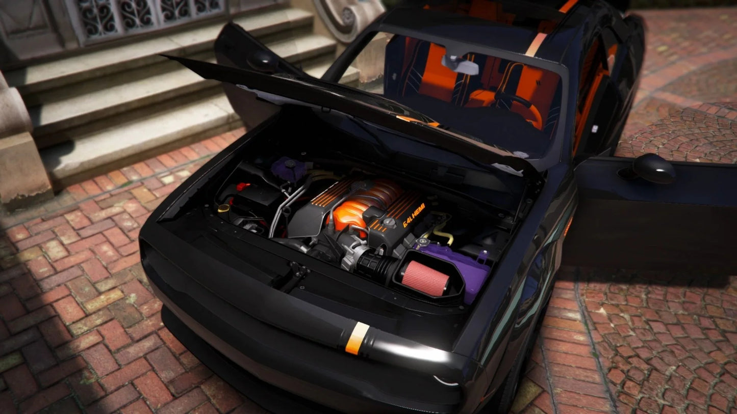 Custom 2022 Dodge Challenger Last Call Hemi Orange Edition Scatpack | 4K Customs