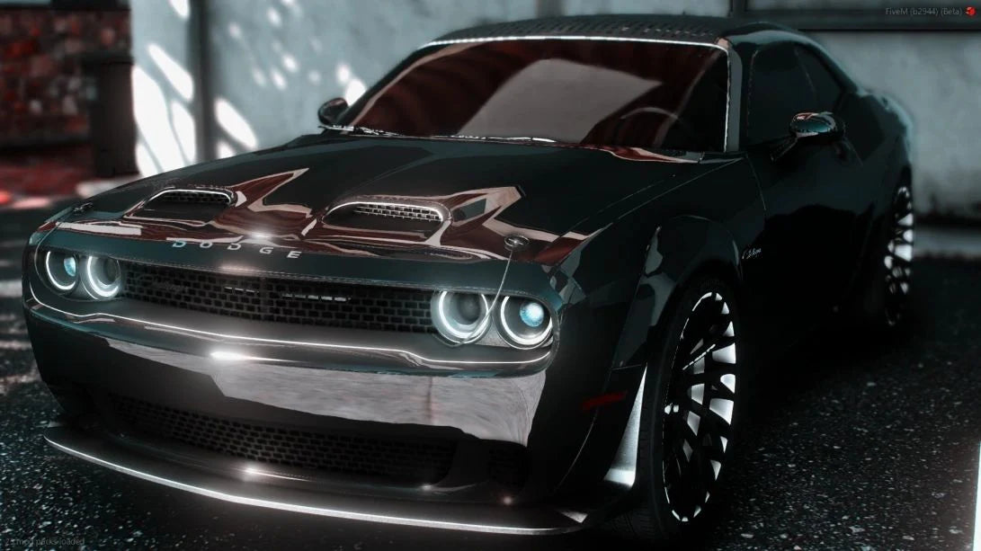 Custom 2023 Dodge Challenger 1000HP Hellcat Redeye Black Ghost Edition On Forgiato Sincro's | 4K Customs