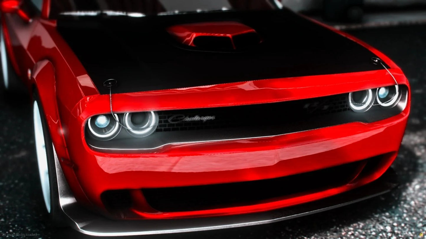 Custom 2023 Dodge Challenger R/T Scat Pack Shaker Widebody (Animated Windows) | 4K Customs