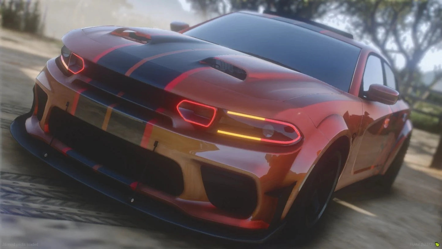 Custom 2022 Dodge Charger Redeye Superstock V3 (Animated Sunroof + 5 Liveries) | 4K Customs