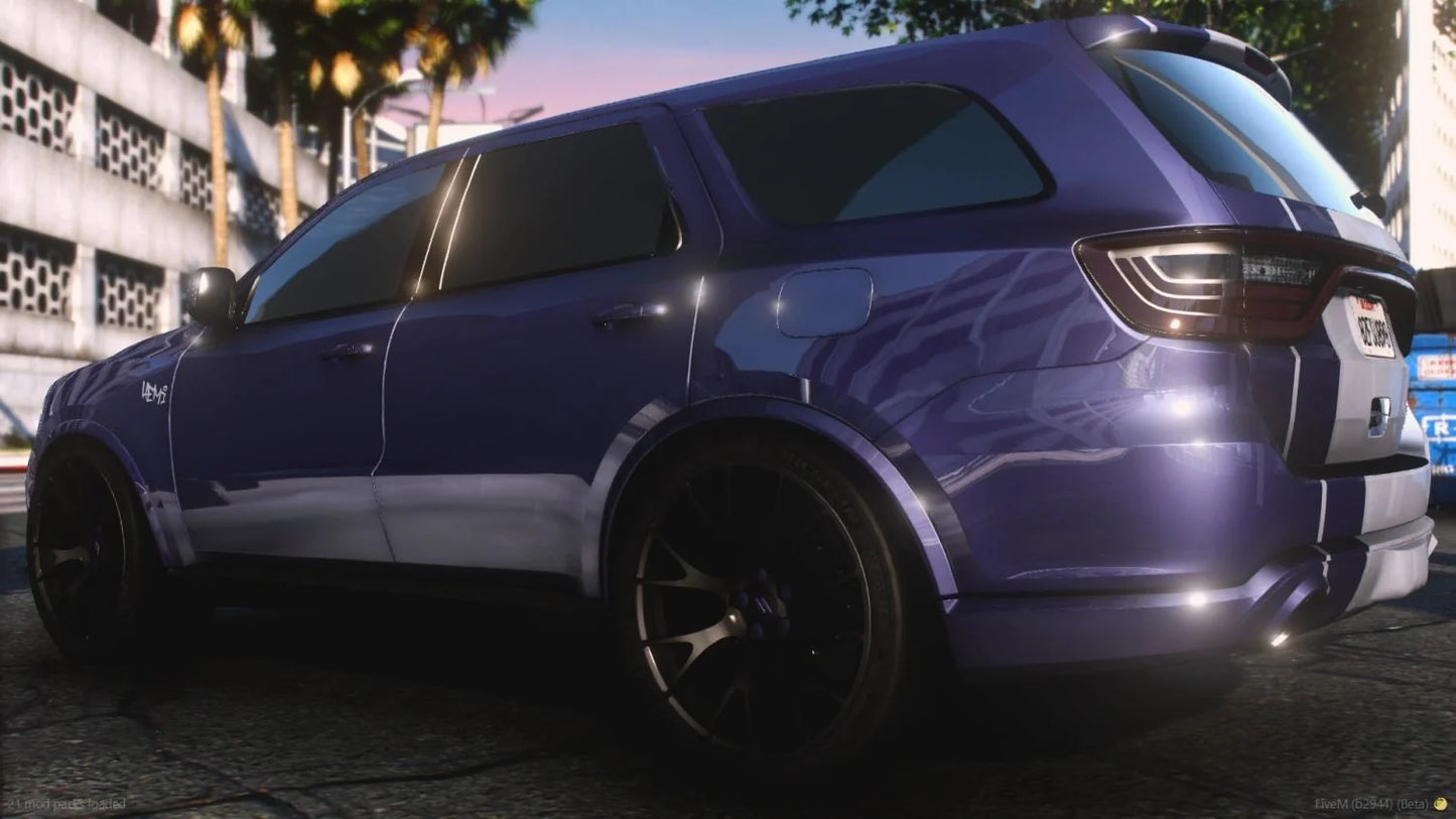 Custom 2021 Dodge Durango 392 Hemi "ryno_345" Replica (6 Seater) | 4K Customs