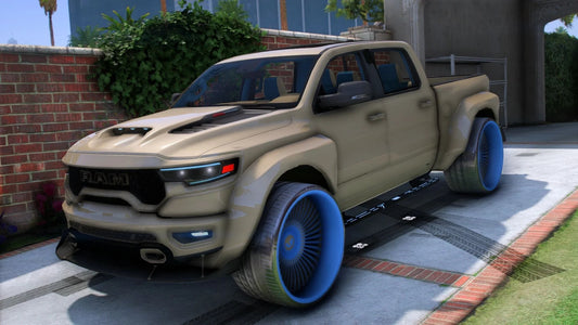 Customs 2022 Ram TRX Widebody on Forgiatos | Xian Customs