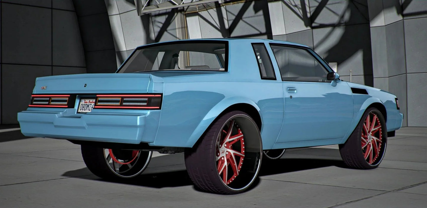 Custom Buick GNX on Armani Forged | DDC Cars