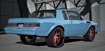 Custom Buick GNX on Armani Forged | DDC Cars