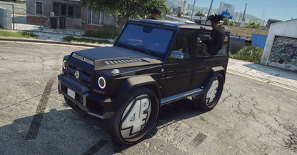 Custom Brabus G900 6 Seater Slider With Sound Box, Guns, Bags, LV Bag | A1 Customs